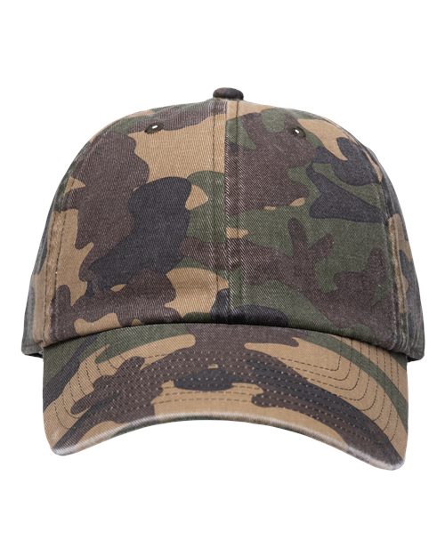 Clean Up Cap - Camo Green