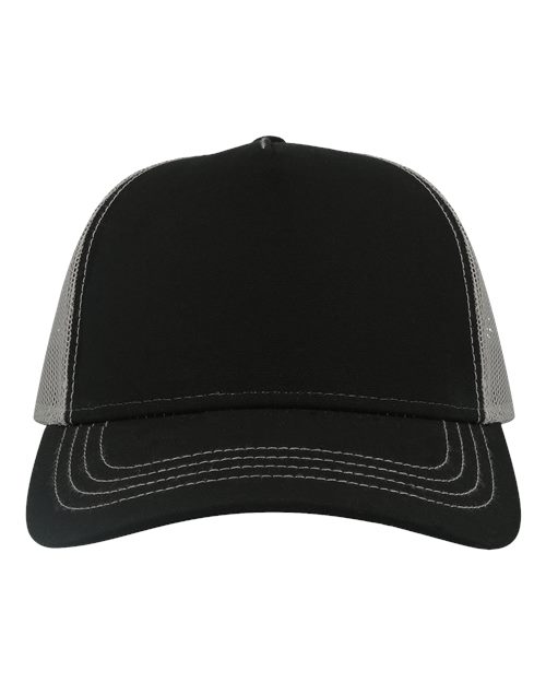 Sustainable Canvas Cap - Black/ Grey