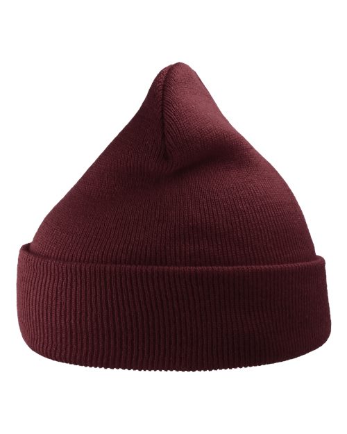 Sustainable 12" Knit Beanie - Burgundy