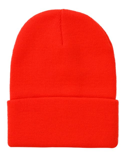 Coleman Cuffed Beanie - Blaze Orange