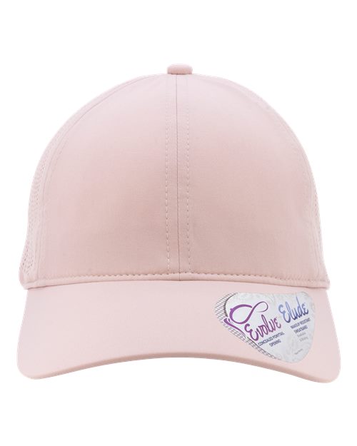 Women's Perforated Performance Cap - Dusty Pink/ Floral