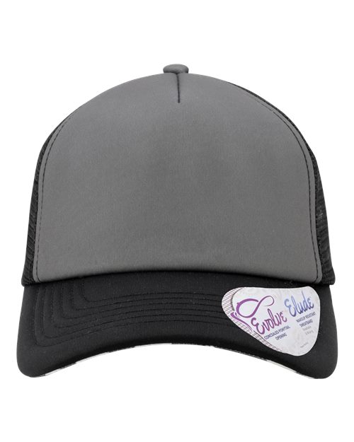 Women's Foam Trucker Cap - Slate/ Black/ Black/ Cow