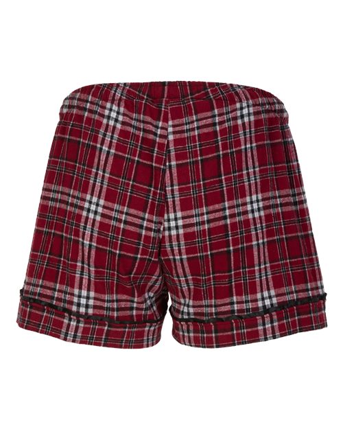 Garnet/ Black Plaid