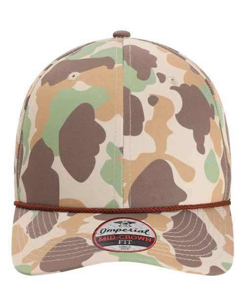 The Outtasite Cap - Frog Skin Camo/ Brown