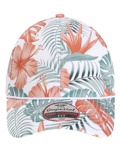 The Outtasite Cap - White Multi