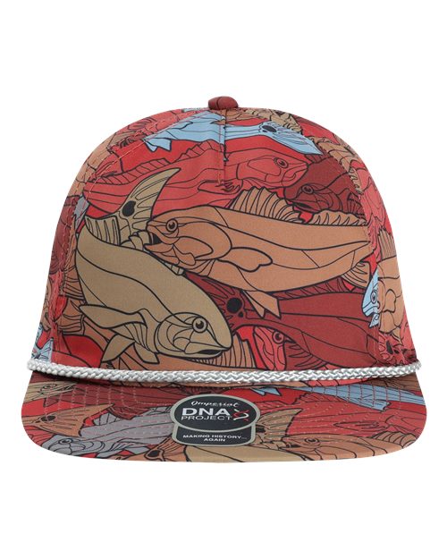 The Golden Hour Cap - Red/ Tan
