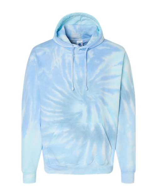Youth Tie-Dyed Hooded Sweatshirt - Lagoon
