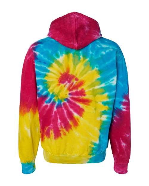 Youth Tie-Dyed Hooded Sweatshirt - Reactive Rainbow