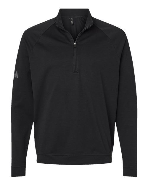 Men's Club Quarter-Zip Pullover - Black