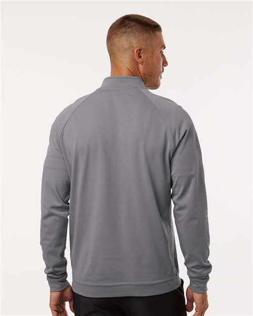 Men's Club Quarter-Zip Pullover - Grey Three