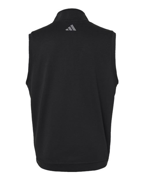 Men's Club Quarter-Zip Vest - Black