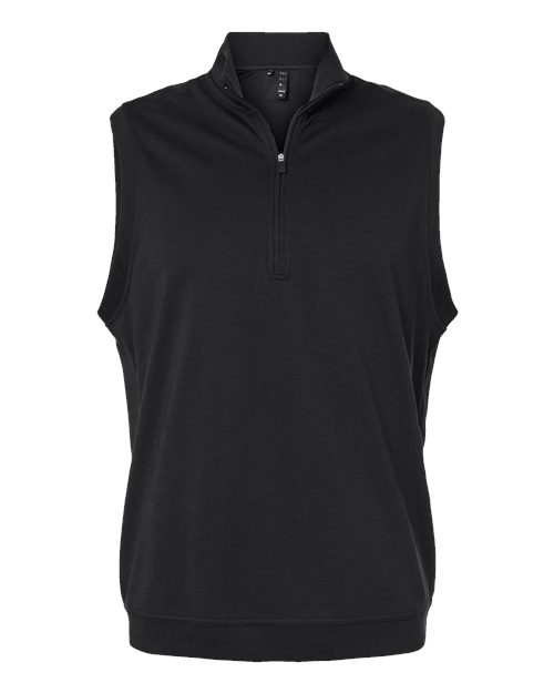 Men's Club Quarter-Zip Vest - Black