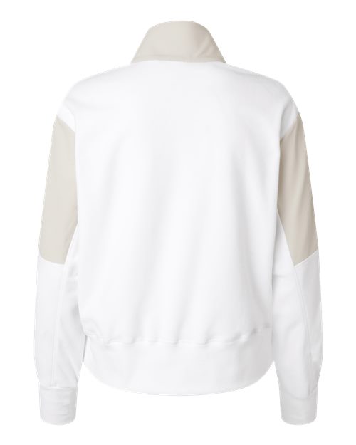 Women's Fleece Quarter-Zip Pullover - Alumina