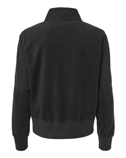 Women's Fleece Quarter-Zip Pullover - Black