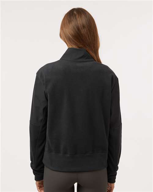 Women's Fleece Quarter-Zip Pullover - Black