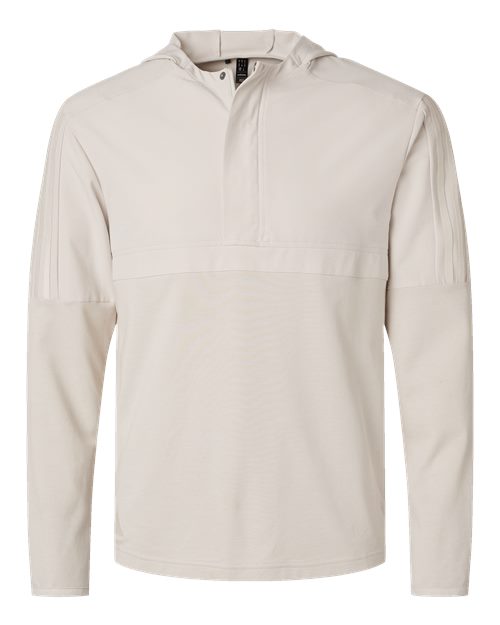 Men's Half-Zip Hooded Anorak - Alumina