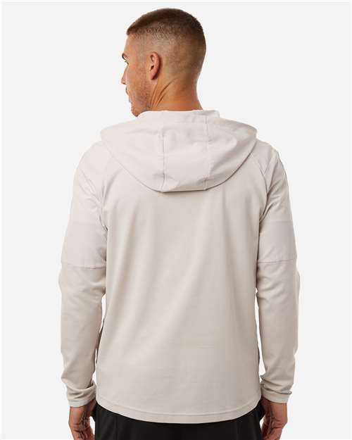 Men's Half-Zip Hooded Anorak - Alumina