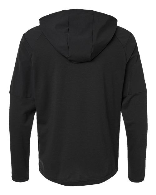 Men's Half-Zip Hooded Anorak - Black