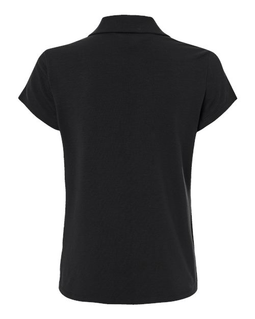 Women's Blended Polo - Solid Black