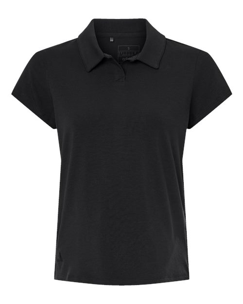 Women's Blended Polo - Solid Black