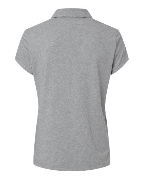 Women's Blended Polo - Grey Three Melange