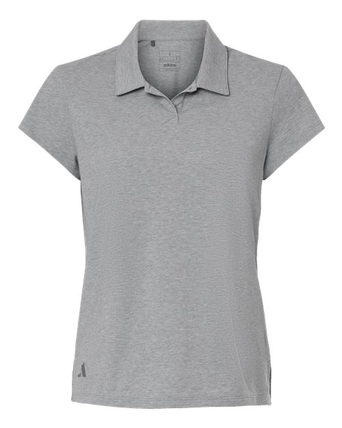 Women's Blended Polo - Grey Three Melange