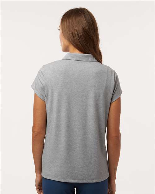 Women's Blended Polo - Grey Three Melange