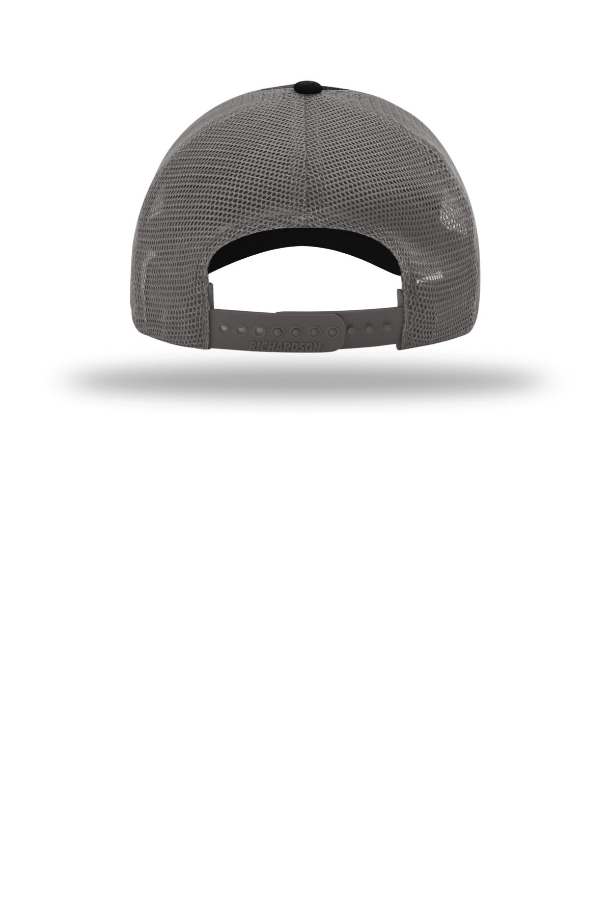 Richardson Garment Washed Trucker - Black/ Charcoal