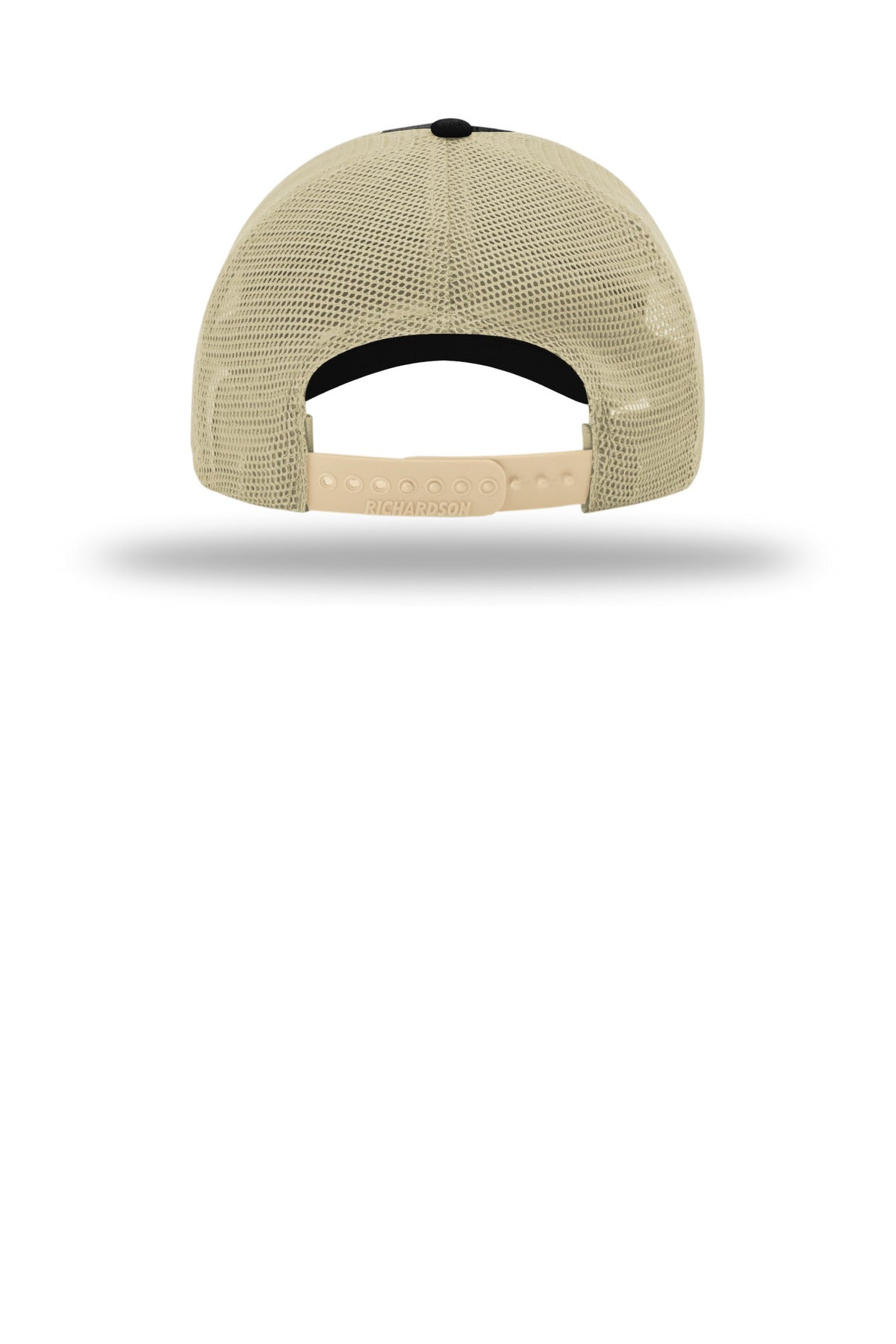 Richardson Garment Washed Trucker - Black/ Khaki