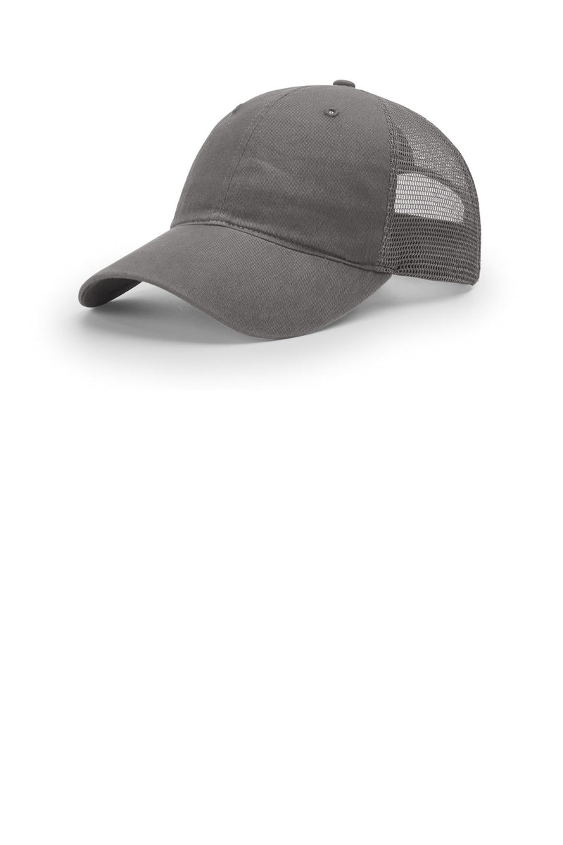 Richardson Garment Washed Trucker - Charcoal