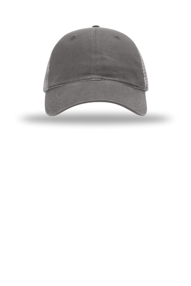 Richardson Garment Washed Trucker - Charcoal