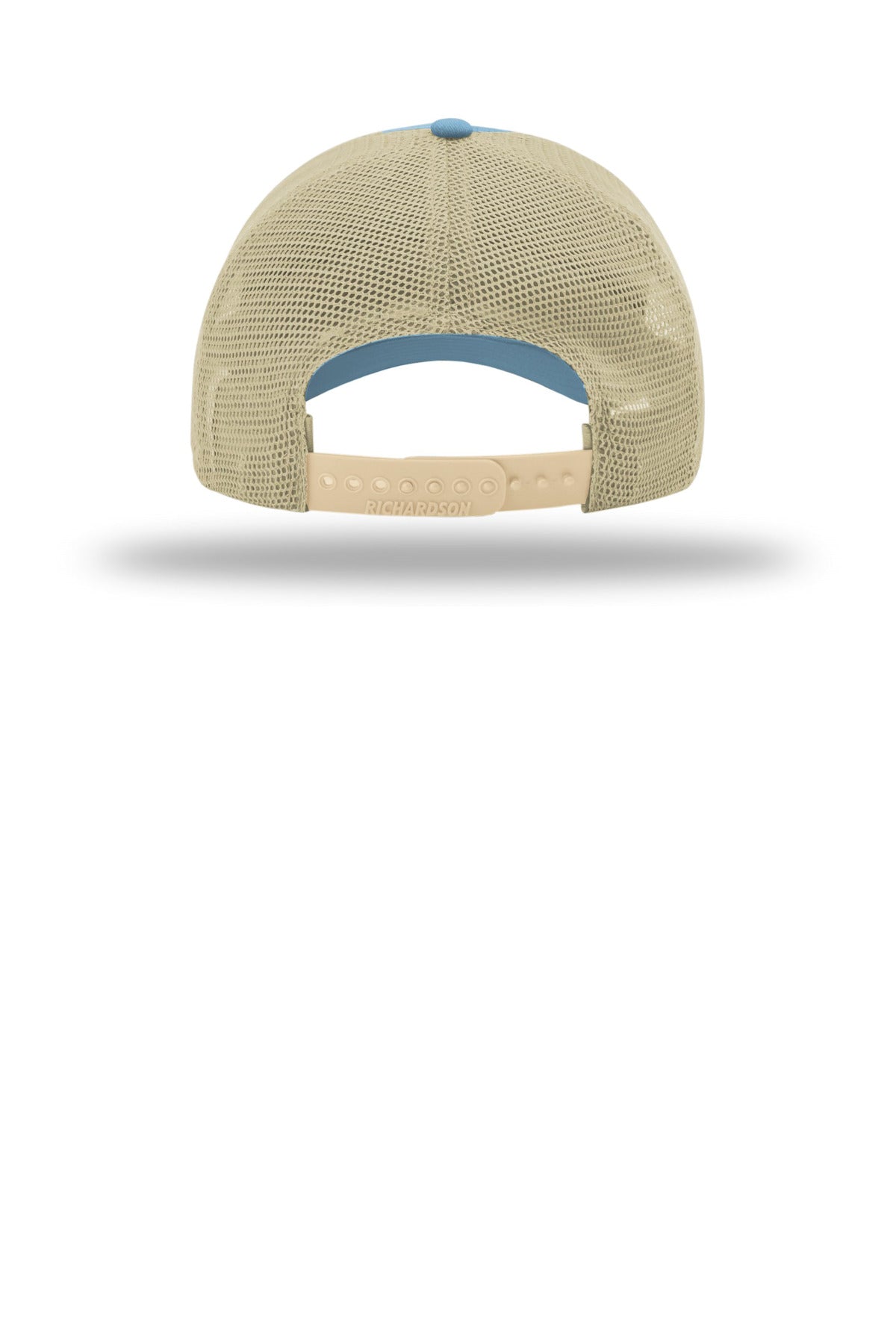 Richardson Garment Washed Trucker - Columbia Blue/ Khaki