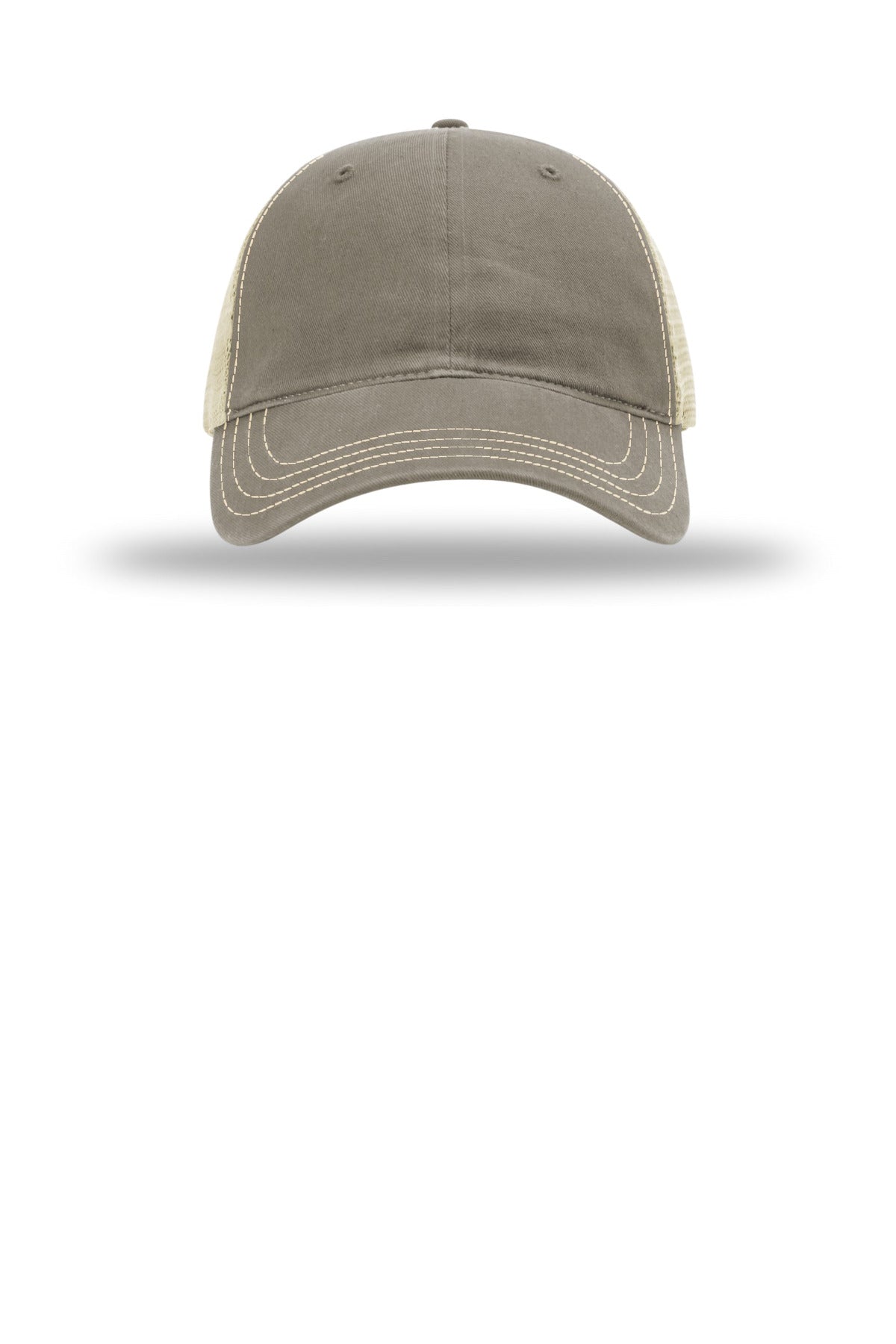 Richardson Garment Washed Trucker - Driftwood/ Khaki