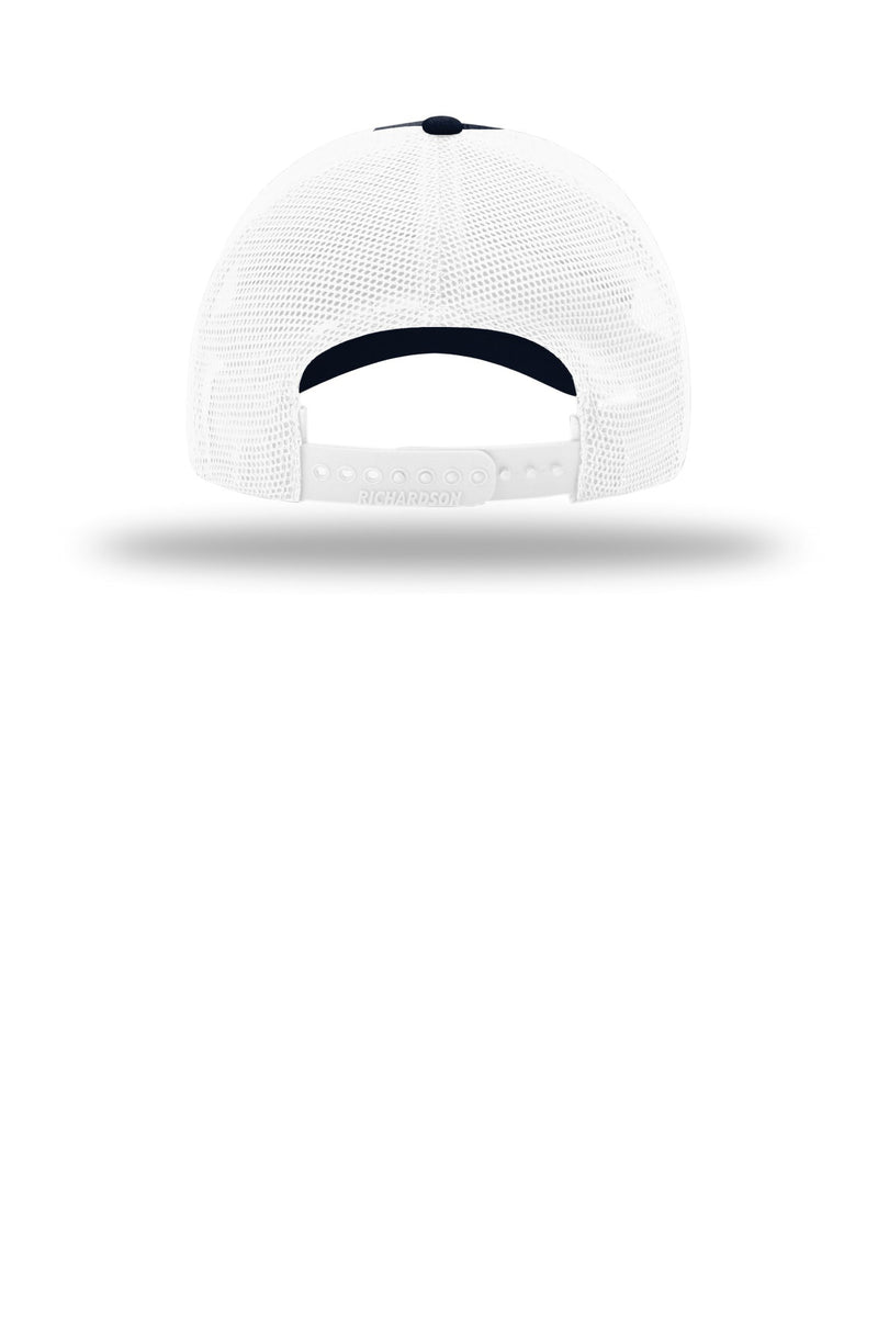 Richardson Garment Washed Trucker - Navy/ White