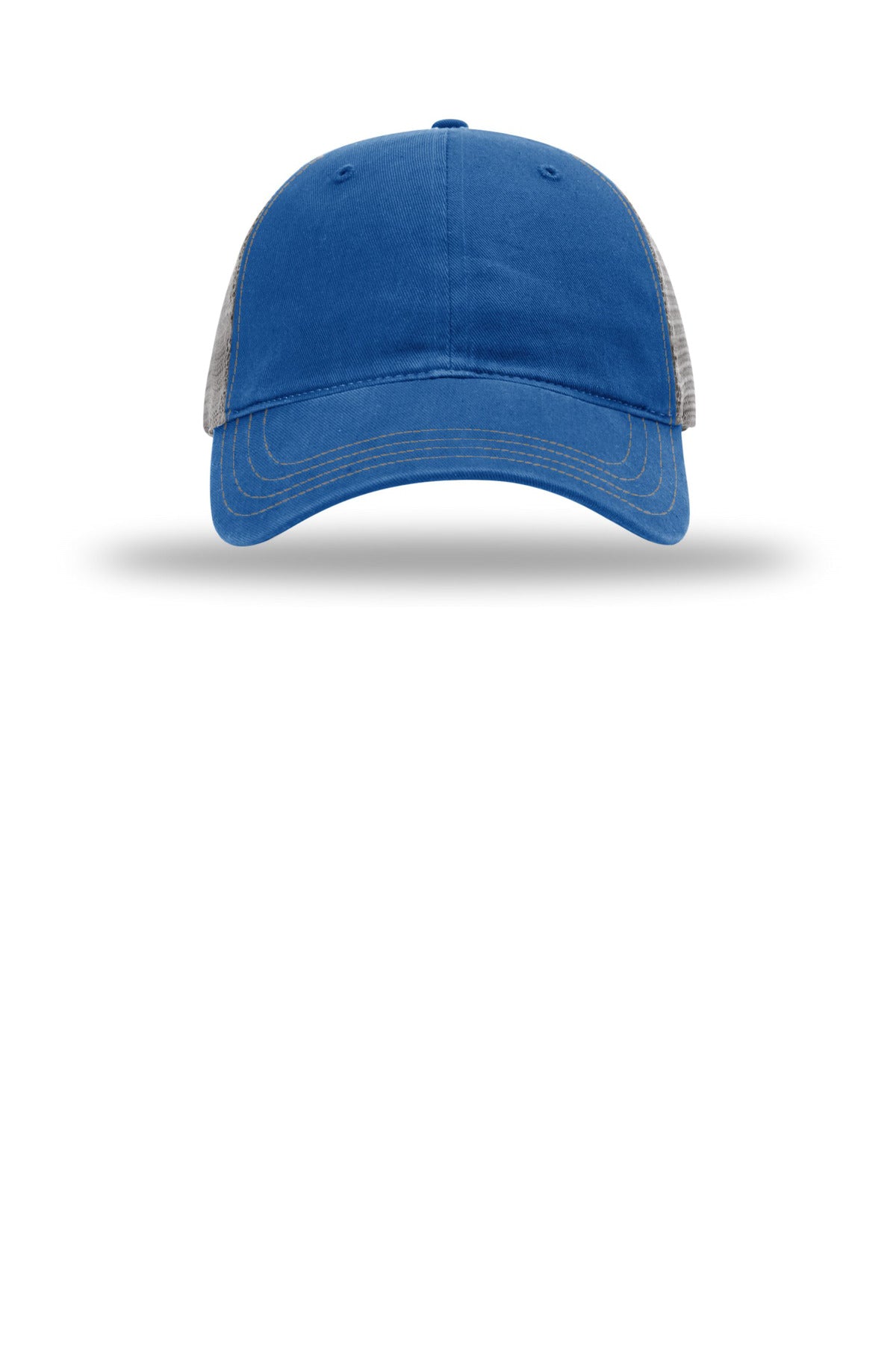 Richardson Garment Washed Trucker - Royal/ Charcoal