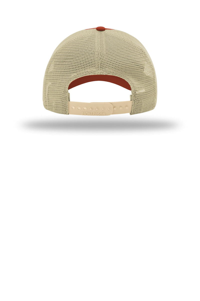 Richardson Garment Washed Trucker - T Orange/ Khaki