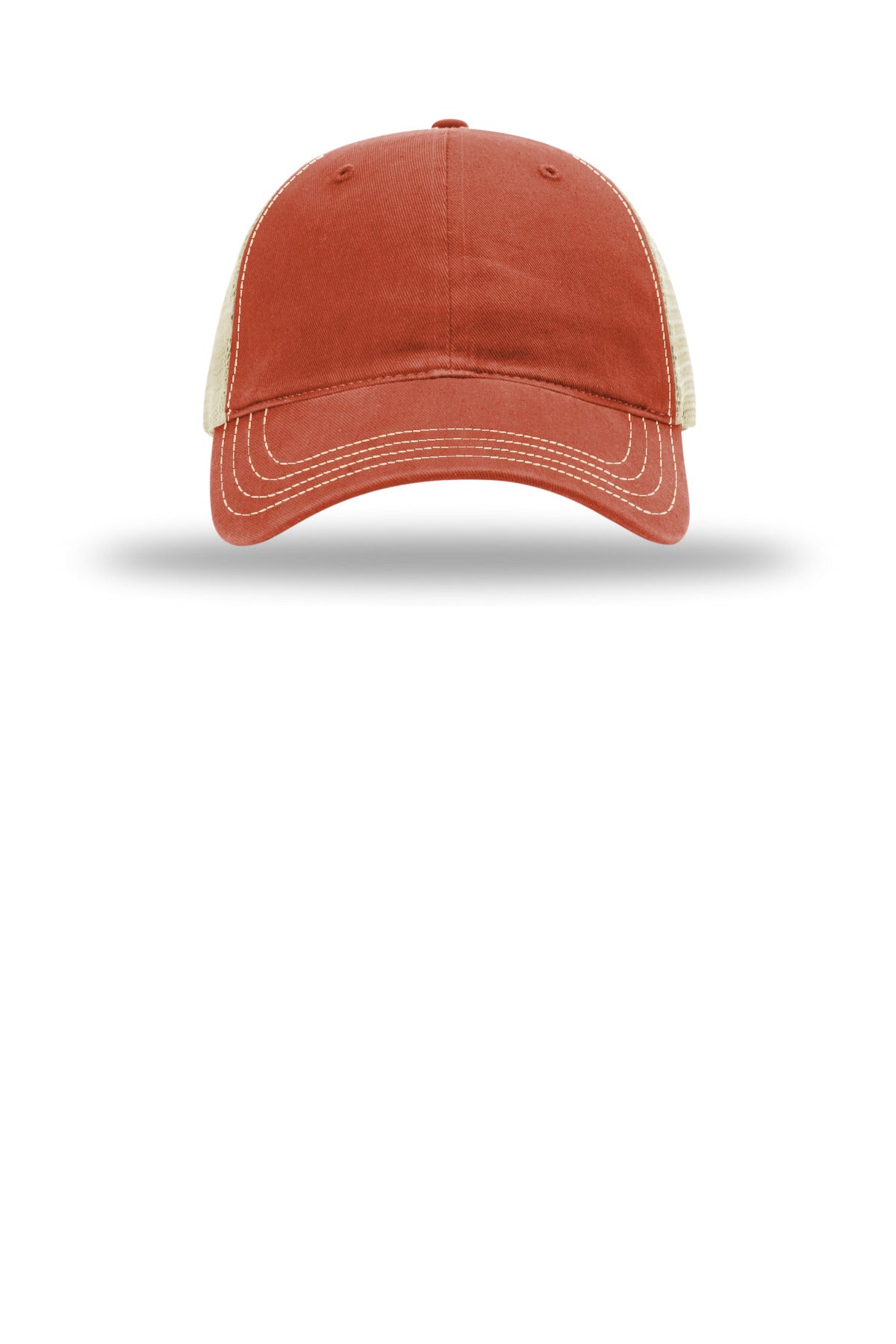 Richardson Garment Washed Trucker - T Orange/ Khaki