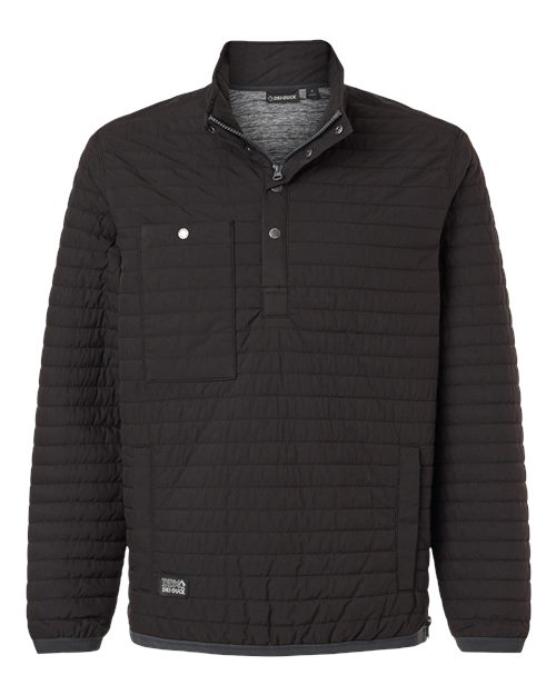 Men's Keystone Quilted Pullover - Black
