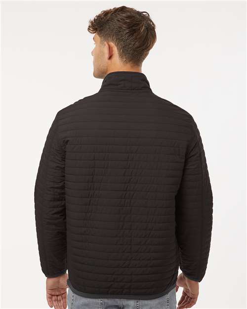 Men's Keystone Quilted Pullover - Black