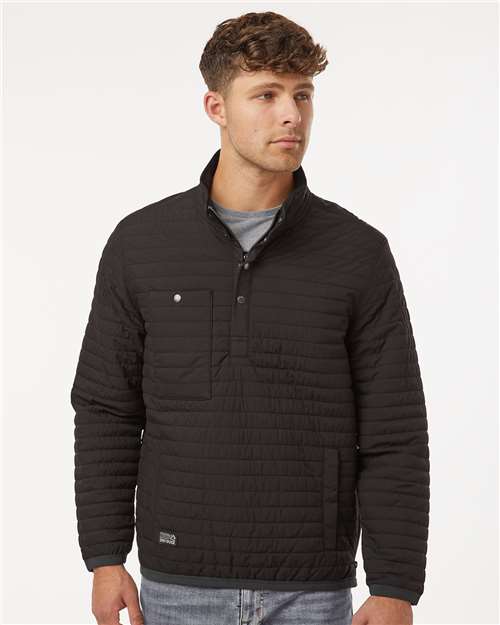 Men's Keystone Quilted Pullover - Black