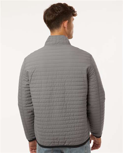 Men's Keystone Quilted Pullover - Grey