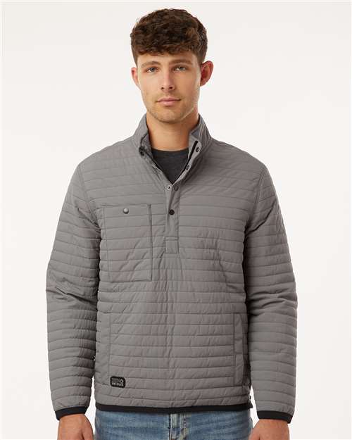 Men's Keystone Quilted Pullover - Grey