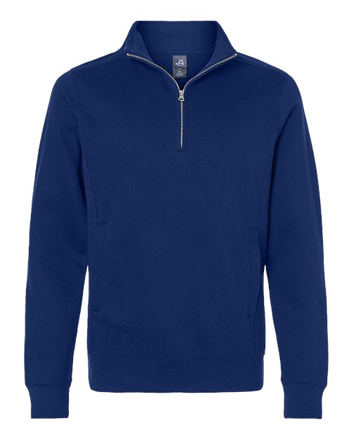 Unisex Heavyweight Fleece Quarter-Zip Sweatshirt - True Navy
