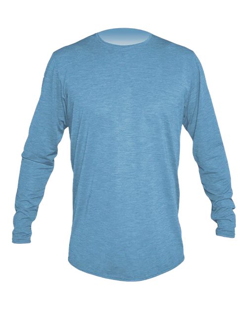Men's Low Pro Tech Long Sleeve T-Shirt - Bahama Heathered
