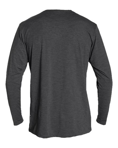 Men's Low Pro Tech Long Sleeve T-Shirt - Charcoal Heathered