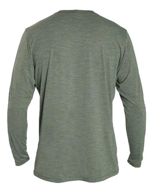 Men's Low Pro Tech Long Sleeve T-Shirt - Dark Olive Heathered