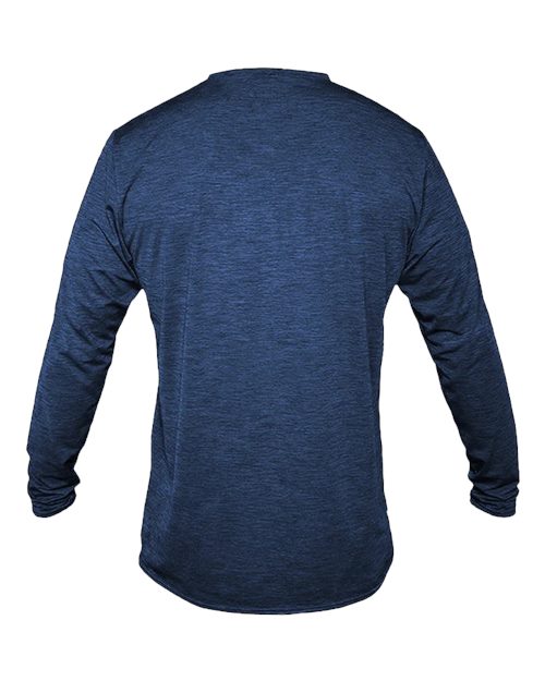 Men's Low Pro Tech Long Sleeve T-Shirt - Navy Heathered