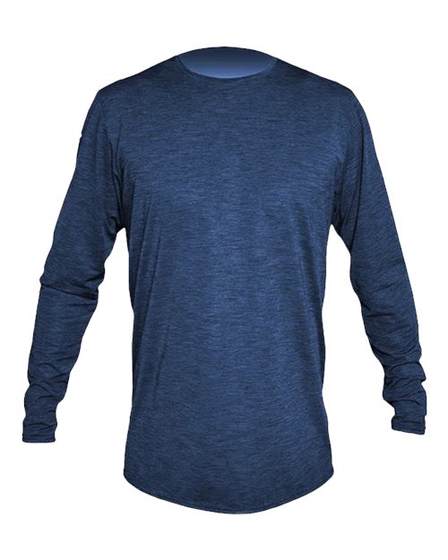 Men's Low Pro Tech Long Sleeve T-Shirt - Navy Heathered