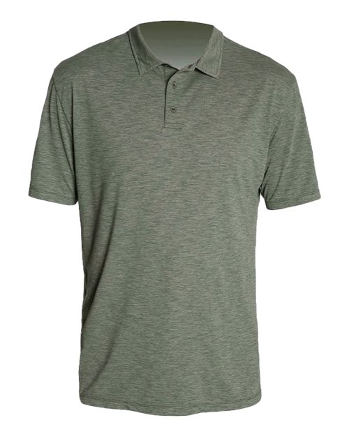 Men's Low Pro Tech Polo - Dark Olive Heathered