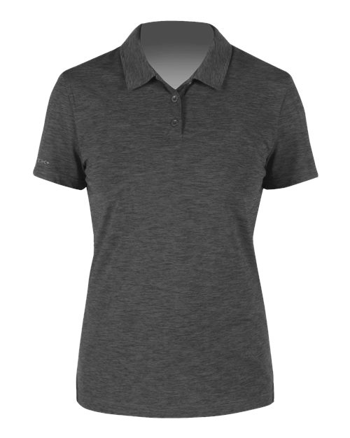 Women's Breeze Tech Polo - Charcoal Heathered